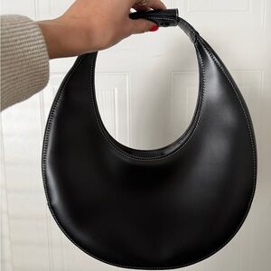 STAUD moon bag black